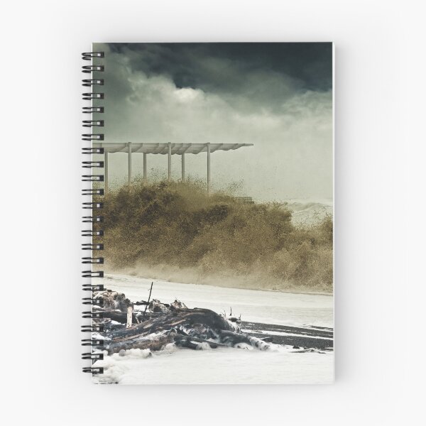Item preview, Napier Pier And Beaches After Cyclone Gabrielle 2 designed and sold by Alex Preiss.