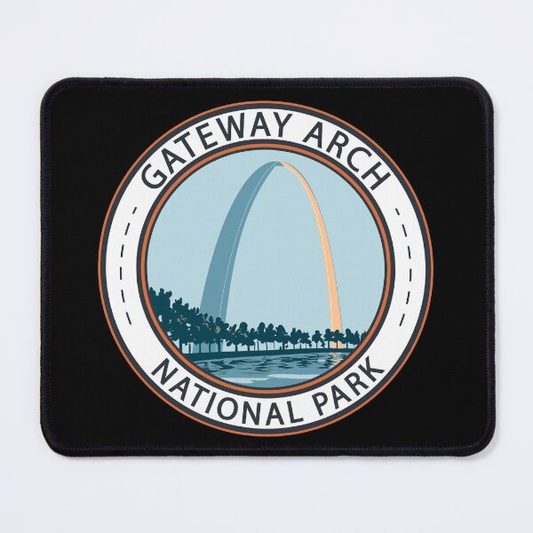 Item preview, Gateway Arch National Park Badge designed and sold by KrisSidDesigns.