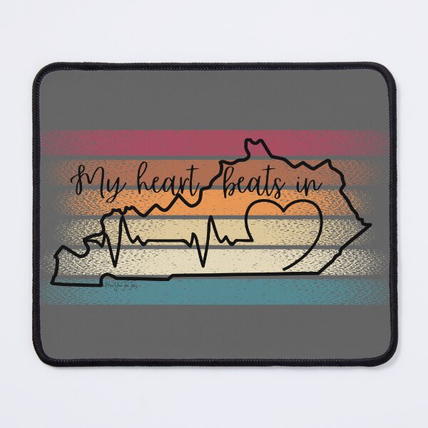 Item preview, My heart beats in Kentucky designed and sold by HooYooTeeTees.