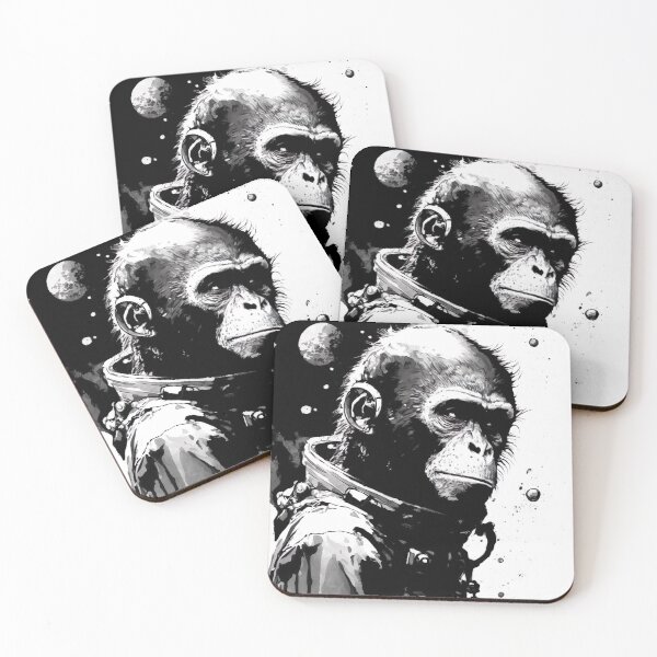 Item preview, Space Chimp designed and sold by MerkAkid.