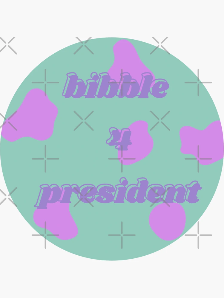 Bibble Sticker for Sale by whoopscreations