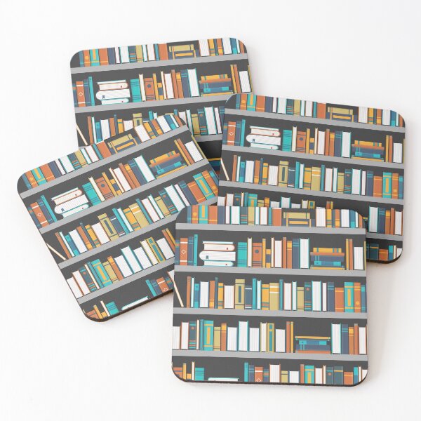 Item preview, Bookshelf Blanket designed and sold by lubookshop.