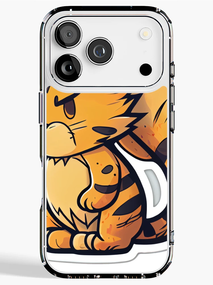 Thumbnail 1 of 5, iPhone Case, Cute Tiger designed and sold by PythonBase.