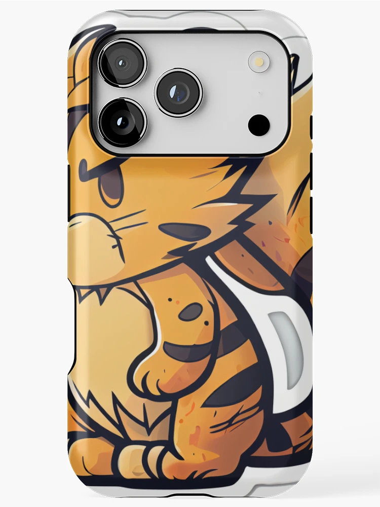 Thumbnail 1 of 4, iPhone Case, Cute Tiger designed and sold by PythonBase.