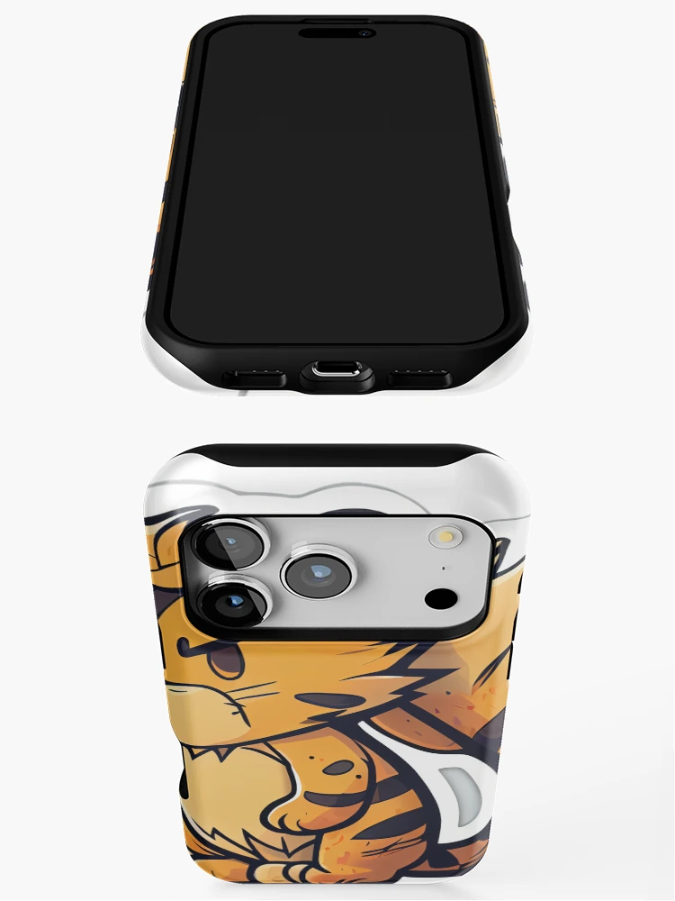 Thumbnail 3 of 4, iPhone Case, Cute Tiger designed and sold by PythonBase.