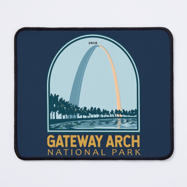 Item preview, Gateway Arch National Park Emblem designed and sold by KrisSidDesigns.