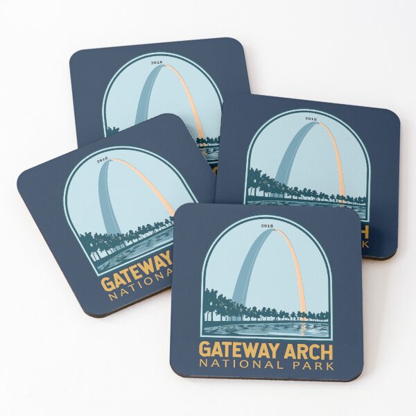 Item preview, Gateway Arch National Park Emblem designed and sold by KrisSidDesigns.