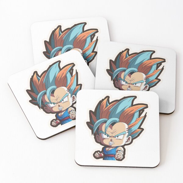 Item preview, Chibi Vegito Sticker - Adorable with No Background designed and sold by kfir marco.