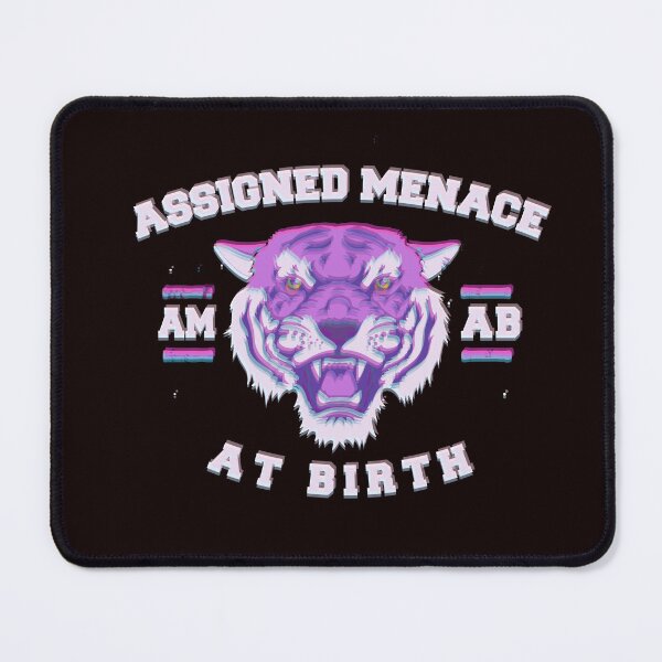 Item preview, Assigned menace at birth (amab) designed and sold by remerasnerdas.