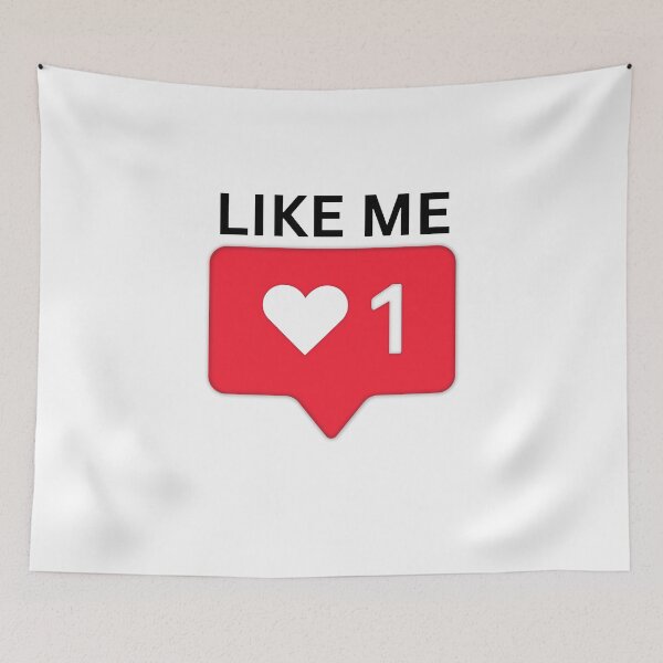Item preview, Like Me / Social Media  designed and sold by It's On Backwards.