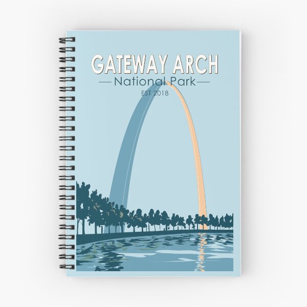 Item preview, Gateway Arch National Park Vintage designed and sold by KrisSidDesigns.