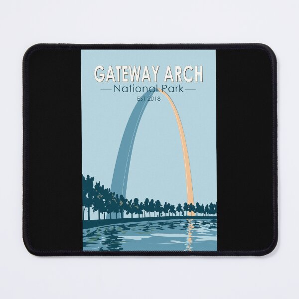 Item preview, Gateway Arch National Park Vintage designed and sold by KrisSidDesigns.
