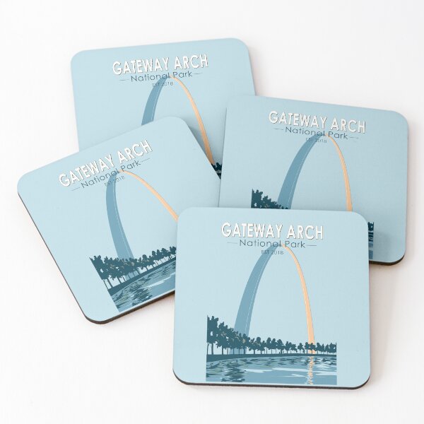 Item preview, Gateway Arch National Park Vintage designed and sold by KrisSidDesigns.