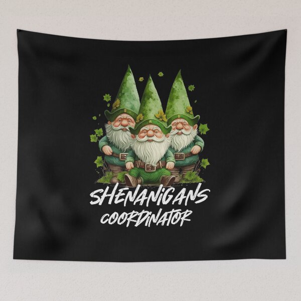 Item preview, Shenanigans Coordinator St Patricks Day Gnomes Green Proud designed and sold by Skama87.