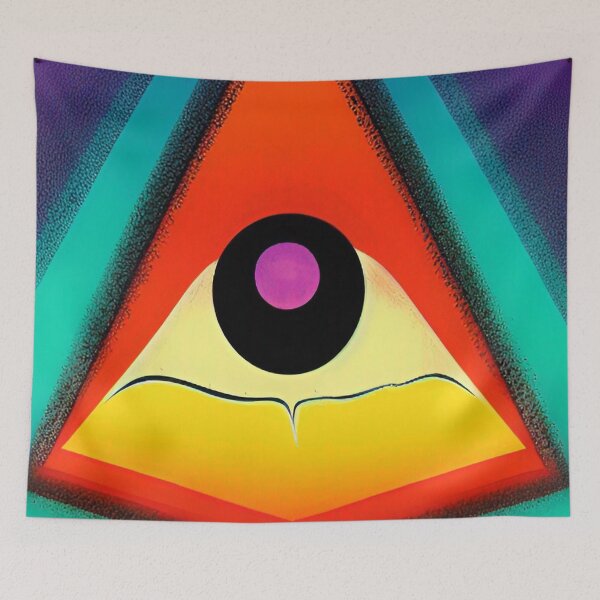 Item preview, All Seeing Eye Vector Abstract  designed and sold by mghtymvrk2040.