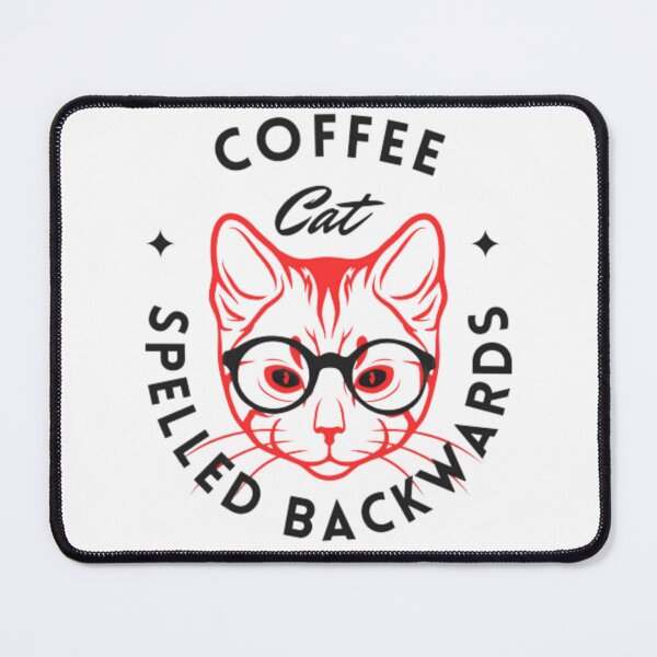 Item preview, coffee spelled backwards cat designed and sold by YOUDKAIR.