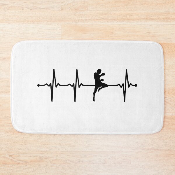 Item preview, Kickboxer Fighter ECG Kickboxing Heartbeat Bv designed and sold by KleverOlivier.