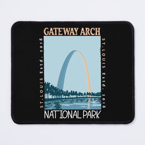 Item preview, Gateway Arch National Park Distressed designed and sold by KrisSidDesigns.
