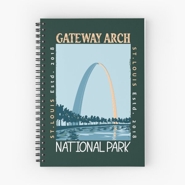 Item preview, Gateway Arch National Park Distressed designed and sold by KrisSidDesigns.