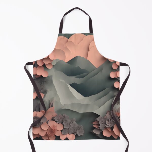 Item preview, Storm Garden Pink in Paper art style designed and sold by FormFinder.