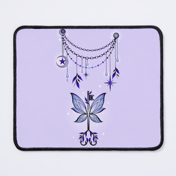 Item preview, Fairytale butterfly keys and chain  designed and sold by Texdoodles.
