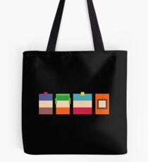 South Park Boys Pixel Art Tote Bag