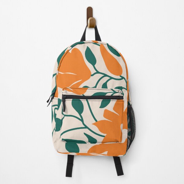 Item preview, Tangerine & Pine: Matisse Flowers & Leaves designed and sold by karanwashere.