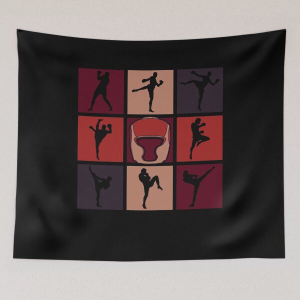 Item preview, Kickboxing Pop Art Poses designed and sold by KleverOlivier.