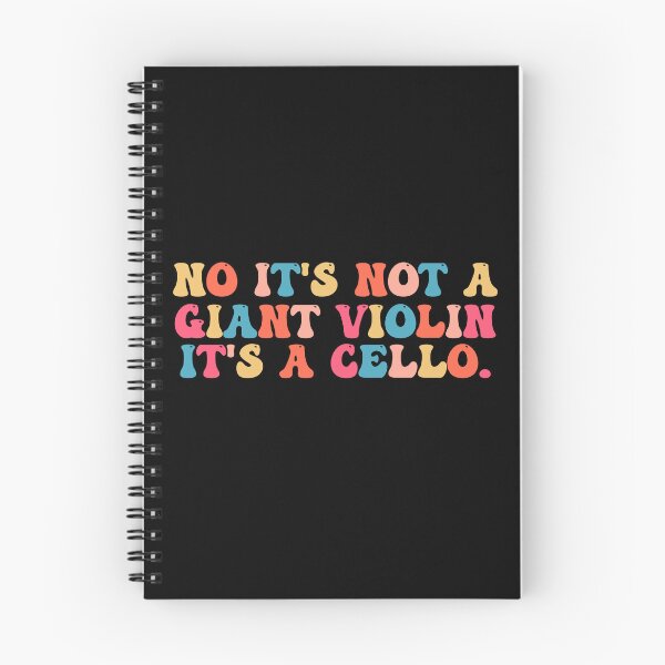 Item preview, Funny Cello Quotes: No It's Not A Giant Violin It's A Cello, Cello Player Gift, MusiciansGift designed and sold by AMINE  ★★★★★.