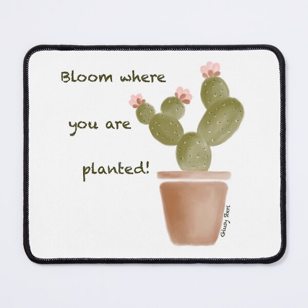 Item preview, Bloom where you are planted! designed and sold by DolphinADolphin.