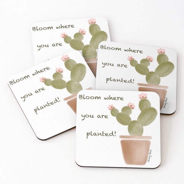 Item preview, Bloom where you are planted! designed and sold by DolphinADolphin.