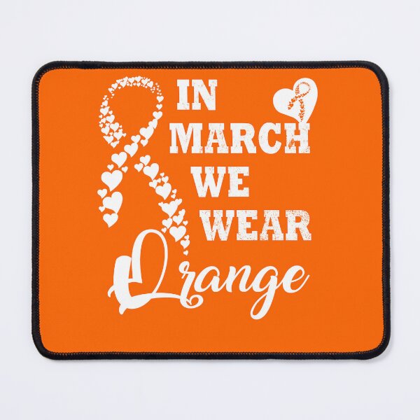 Item preview, In March We Wear ORANGE designed and sold by Deco-Design.