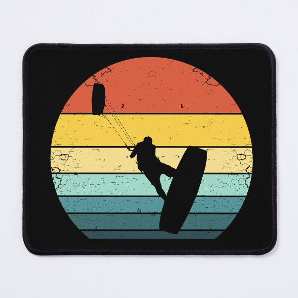 Item preview, Retro Kitesurfing Sunset designed and sold by KleverOlivier.