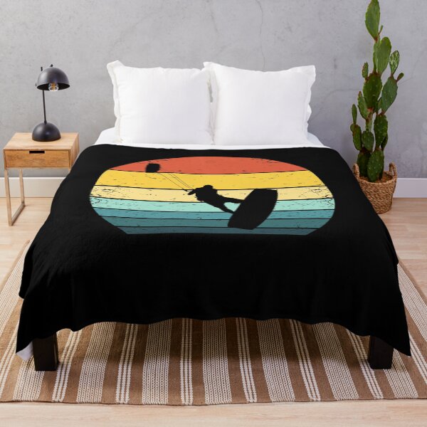 Item preview, Retro Kitesurfing Sunset designed and sold by KleverOlivier.