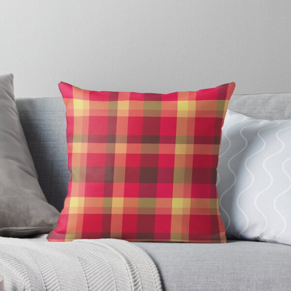 Item preview, Red Yellow Orange Tartan Plaid Flannel Patter designed and sold by captaingursel.