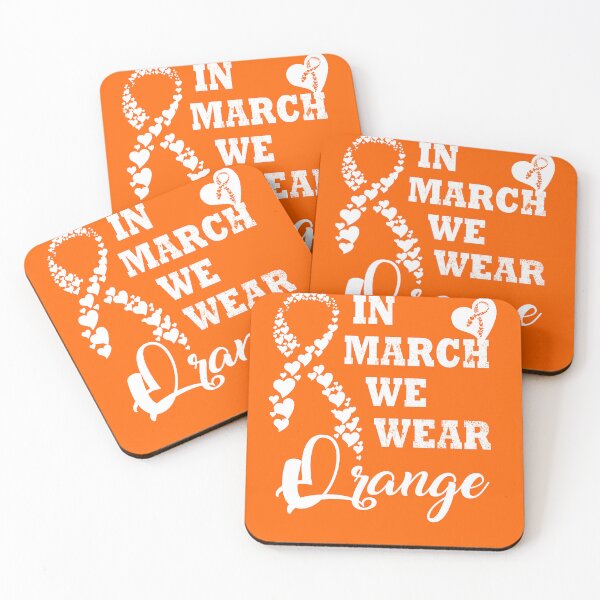 Item preview, In March We Wear ORANGE  designed and sold by Deco-Design.