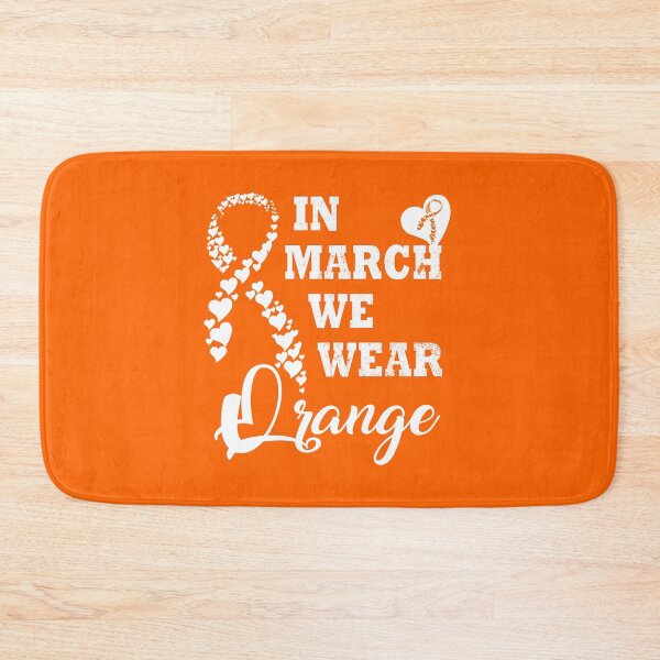 Item preview, In March We Wear ORANGE  designed and sold by Deco-Design.