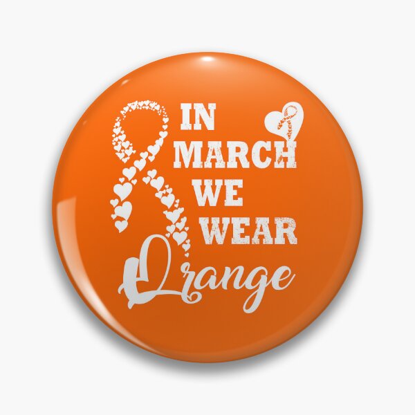 Item preview, In March We Wear ORANGE  designed and sold by Deco-Design.