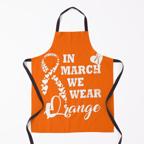 Item preview, In March We Wear ORANGE designed and sold by Deco-Design.