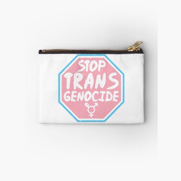 Item preview, Trans Rights - STOP TRANS GENOCIDE - Pink designed and sold by LaLunaWinters.