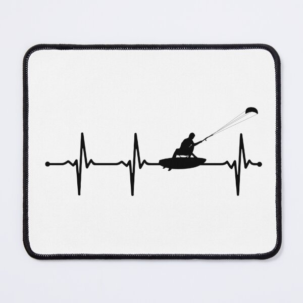 Item preview, My Heart Beats for Kitesurf Ecg Kitesurfing Bv designed and sold by KleverOlivier.