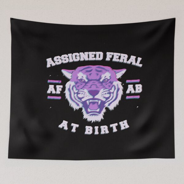 Item preview, Assigned menace at birth (afab) designed and sold by remerasnerdas.