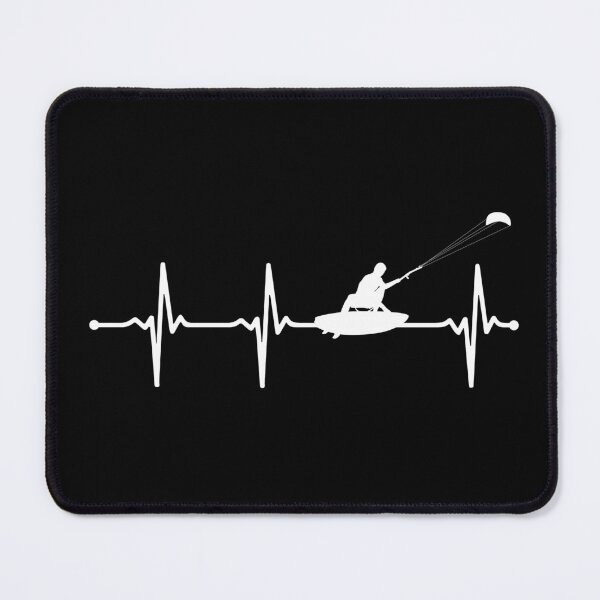 Item preview, My Heart Beats for Kitesurf Ecg Kitesurfing Wv designed and sold by KleverOlivier.