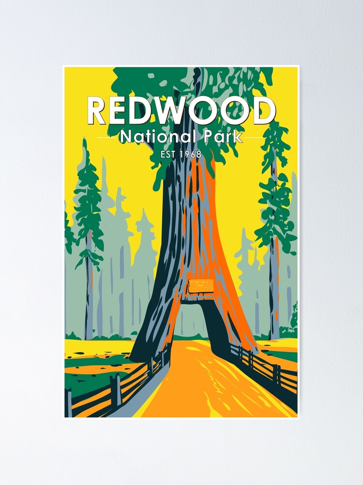 Redwood National & State Parks Logo WPA Water Bottle – Redwood