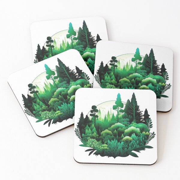 Item preview, Verdant Woodland Vistas designed and sold by BoomGraf.