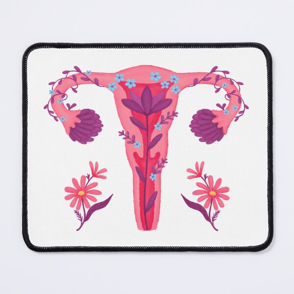 Item preview, Uterus flowers designed and sold by tattooclumsey.