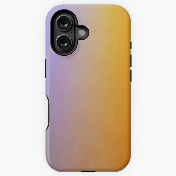 Item preview, Warm Yellow and Pastel Purple iPhone Case designed and sold by webeller.