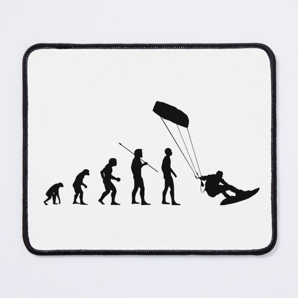 Item preview, Funny Kitesurfing Evolution Kitesurfer Meme Bv designed and sold by KleverOlivier.