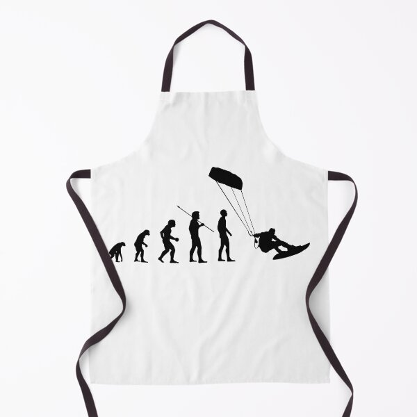 Item preview, Funny Kitesurfing Evolution Kitesurfer Meme Bv designed and sold by KleverOlivier.