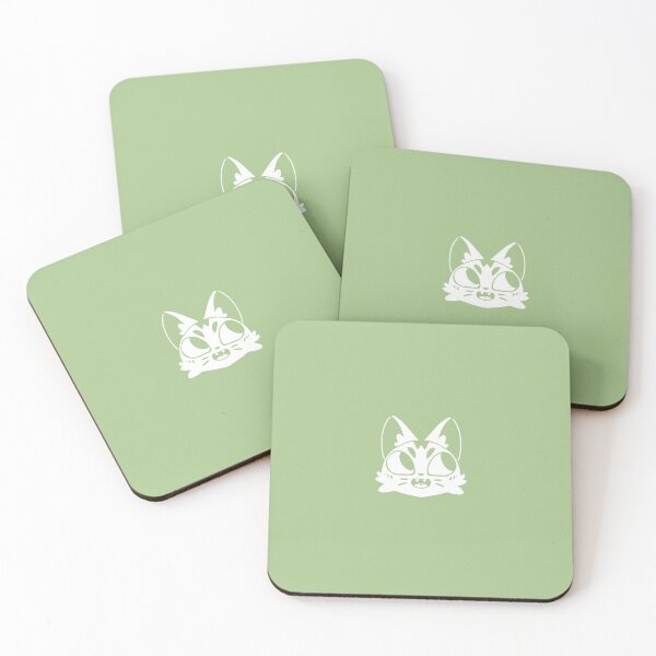 Item preview, Cat (Green) designed and sold by TrashyCritters.